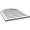 Ekena Millwork Octagonal Top Surface Mount PVC Gable Vent w/ 2"W x 1-1/2"P Brickmould Frame, 22"W x 30"H GVPOT22X3002SN - alternate 4